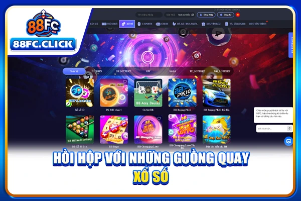 Hồi hộp với những guồng quay xổ số