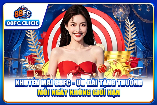 Khuyến Mãi 88FC - Ưu Đãi Tặng Thưởng Mỗi Ngày Không Giới Hạn