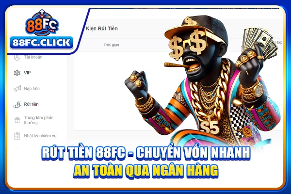 Rút Tiền 88FC - Chuyển Vốn Nhanh, An Toàn Qua Ngân Hàng